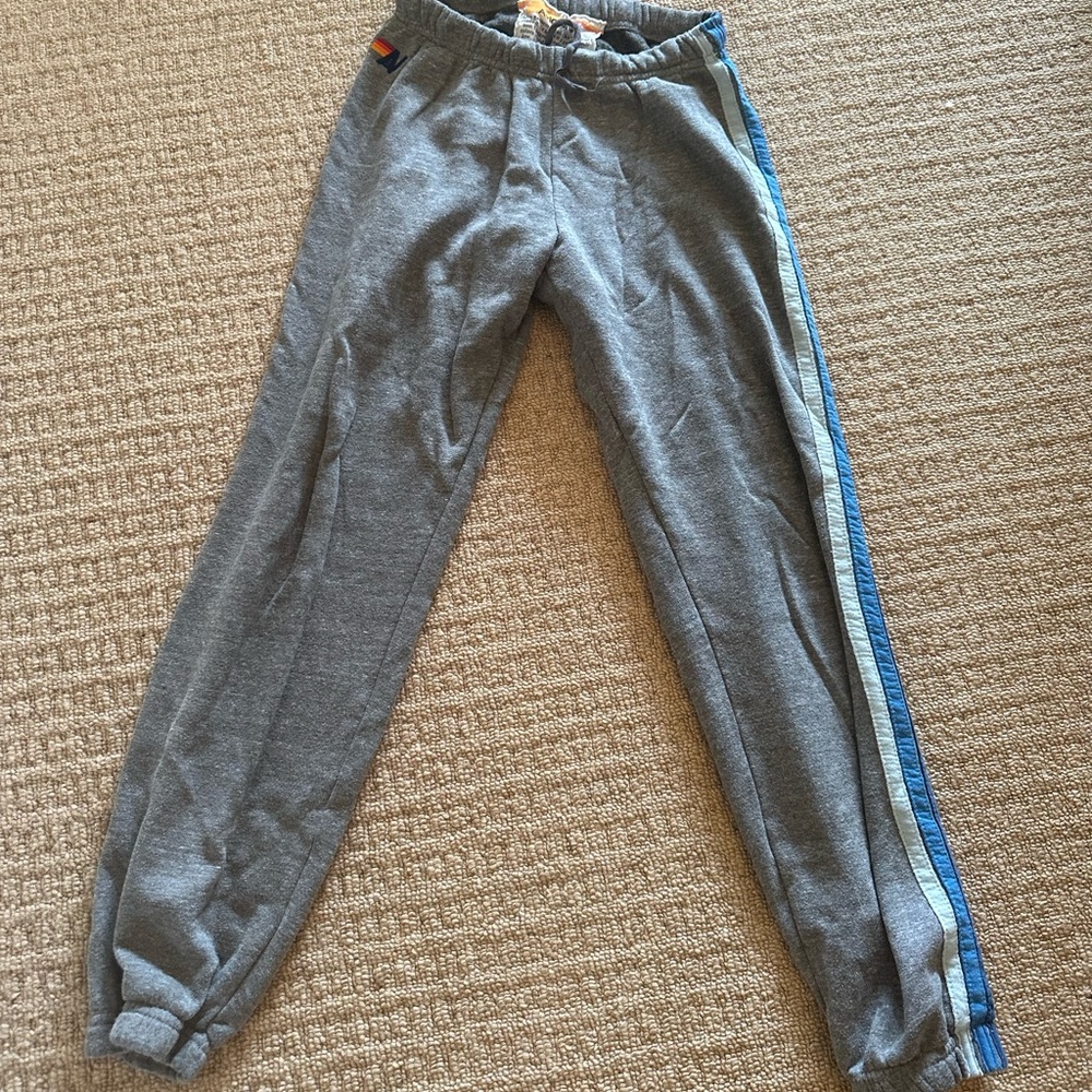 Gray Aviator Nation Sweatpants